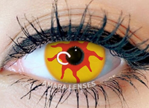 Scary Yellow - lentille de couleur アニメ&漫画 cosplay/Halloween ZenKon