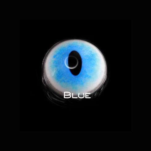 スノー・キャット- SFX-EYES 全眼カラコン 特殊カラコン コスプレ ハロウイン オーダーメイド アニメ 漫画 度付き 度入り 度あり