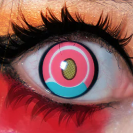 Titan Pink - lentille de couleur アニメ&漫画 cosplay/Halloween ZenKon