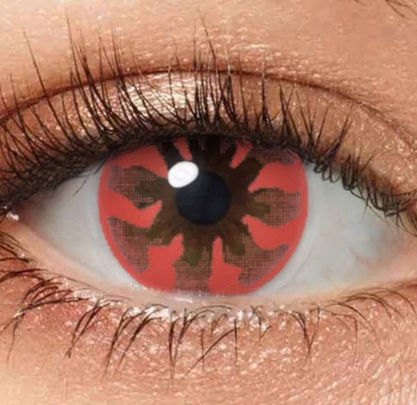 Twilight Red - lentille de couleur ホラー&ゾンビ cosplay/Halloween ZenKon