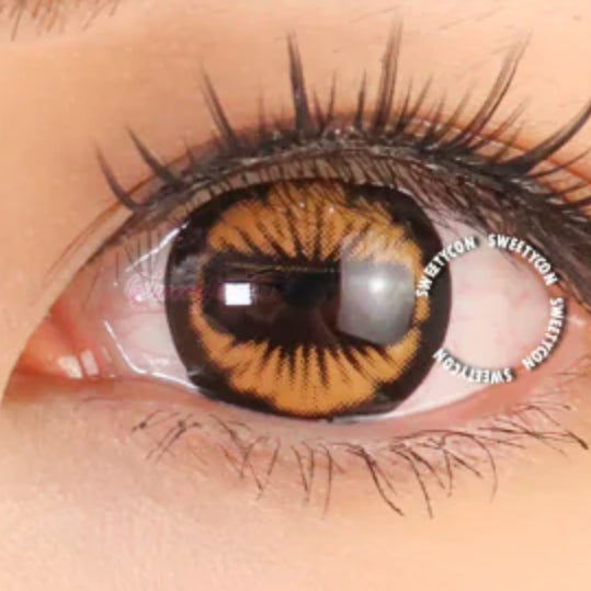 ヤギ/羊の目・セージモード(ナルト)【度付き可能】- SFX-EYES 全眼カラコン 特殊カラコン コスプレ ハロウイン オーダーメイド アニメ 漫画 度付き 度入り 度あり