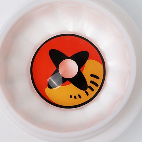 Yandere - lentille de couleur RY204 cosplay/Halloween ZenKon (vue 1)