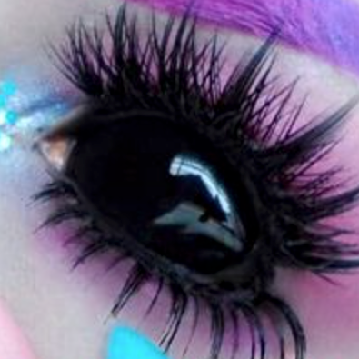 Black / Noire - lentille sclérale Demon Slayer cosplay/Halloween ZenKon (coloris Noire)
