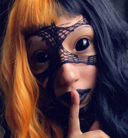 Black / Noire - lentille sclérale Demon Slayer cosplay/Halloween ZenKon