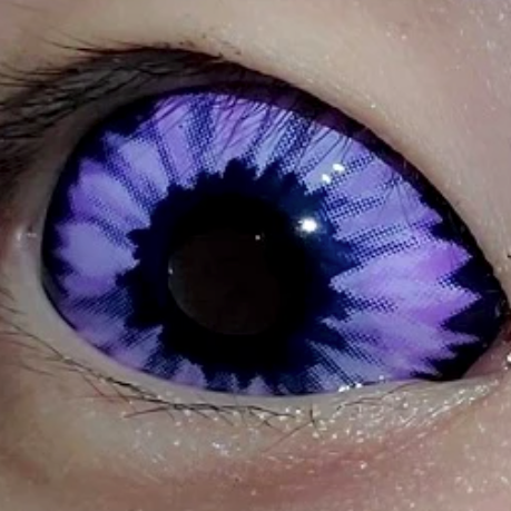Purple Elf - lentille sclérale アニメ&漫画 cosplay/Halloween ZenKon (vue 3)