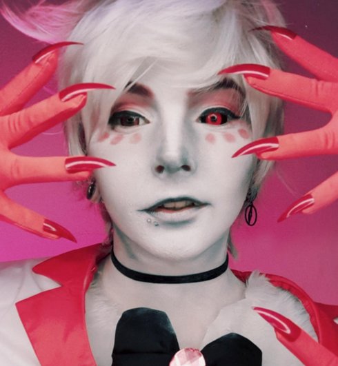 Kaneki Ken - lentille sclérale Ghoul cosplay/Halloween ZenKon (vue 1)