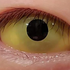 Yellow - lentille sclérale Demon Slayer cosplay/Halloween ZenKon (vue 2)