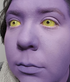 Yellow - lentille sclérale Demon Slayer cosplay/Halloween ZenKon (vue 1)